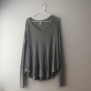 Grey Long Sleeve Sweater